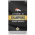 NFL Denver Broncos Super Bowl 50 Champions Black Xbox Series S Console Skin